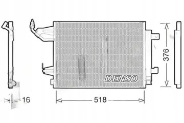 CONDENSER AIR CONDITIONING COOLER WITH DEHUMIDIFIER