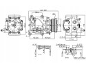 Compresor de aire acondicionado NISSENS 89365