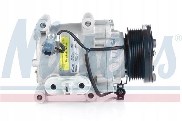 Compresor de aire acondicionado NISSENS 89365
