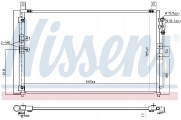 AIR CONDITIONING COOLER NISSENS 941167 Car type passenger cars