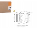 NRF AIR CONDITIONING COMPRESSOR DUSTER 10 LOGAN 05 SANDERO 08 Quality of parts according to GVO Q original with factory logo OEM