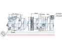 COMPRESSOR AIR CONDITIONING COMPRESSOR 89106 NISSENS Quality of parts according to GVO Q original with factory logo OEM OES