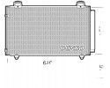 CONDENSER AIR CONDITIONING COOLER WITH DEHUMIDIFIER