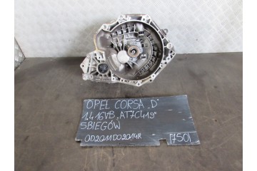 GEARBOX AT7C419 OPEL CORSA D 11 14R 1 4B 16V