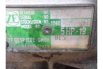 TRANSMISSION AUDI A6 C5 2 4 V6 5HP 19 DES Part manufacturer ZF
