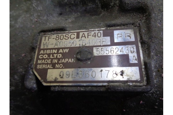 Caja de Cambios Automática Opel Insignia A 2.0 CDTI 2008- 55562430 55