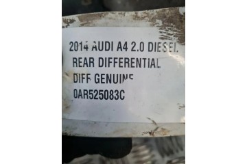 Rear reducer AUDI A4 Avant 8ED B7 OAR525083C 2 0L diesel 2014 Catalog number of the original OAR525083C