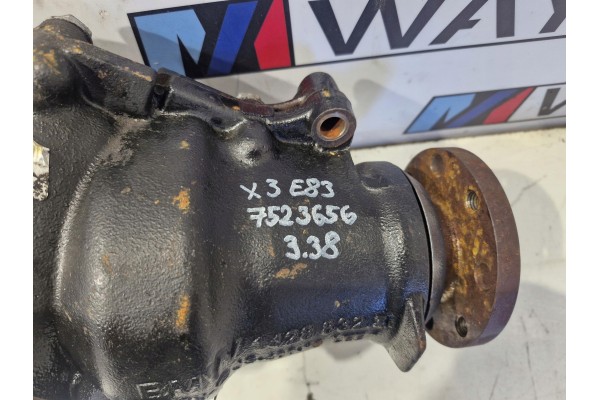 7523656 BMW X3 E83 BRIDGE DYFER FRONT 3 38 Catalog number of the part 7523656 BMW X3 E83 MOST DYFER PRZOD PRZEDNI 3 38