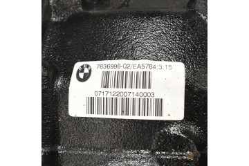 BRIDGE DIFFERENTIAL REAR 7636996 3 15 BMW X5 F15 X6 F16 Car type passenger cars