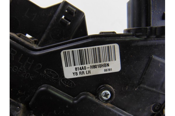 4 PIN CERRADURA PUERTA TRASERA IZQUIERDA KIA RIO (YB) Business 2017 4 PIN 198294 KIA - 2