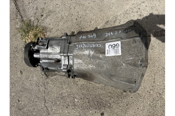 Mercedes E W211 02 06 GEARBOX 6PK 2 7 2112606800