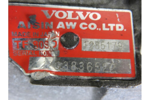VOLVO V60 AND TF80SC AF40 TRANSMISSION Catalog number of the part TF80SC