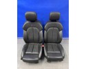 Asientos delanteros calefactados de cuero S-Line para Audi A6 C7