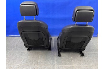 Asientos delanteros calefactados de cuero S-Line para Audi A6 C7