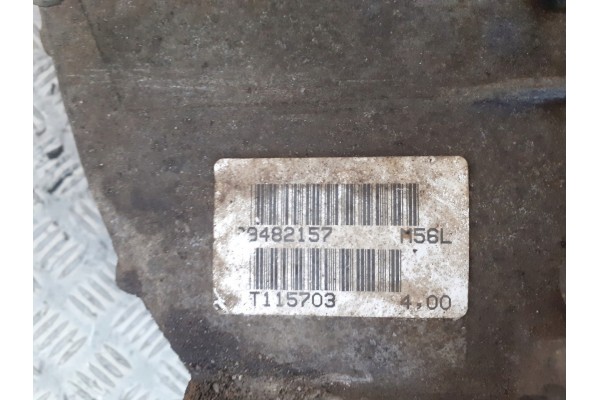 GEARBOX VOLVO S60 AND 2 4 M56L P9482157 Catalog number of the part M56L P9482157
