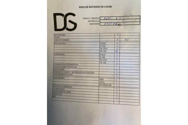 AUDI A3 SPORTBACK (8PA) 2.0 TDI Ambiente