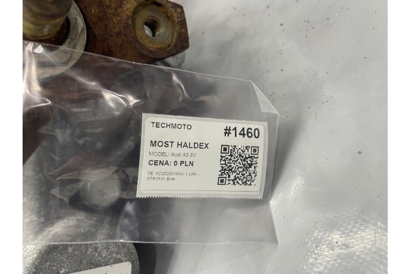 Puente Diferencial Haldex Trasero Audi S3 RS3 8V Seat Skoda Golf R 2.0