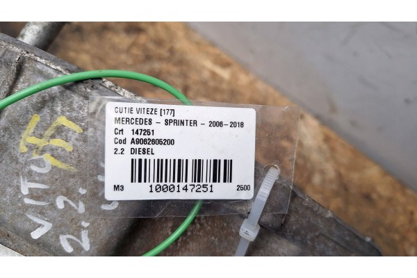 Caja de Cambios A9062611001 9062605200 Mercedes Sprinter W906 2.2 CDI