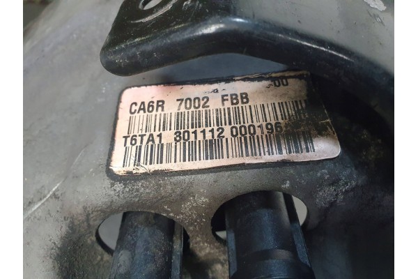 GEARBOX 5 GEARS FORD FIESTA MK7 VII 1 6 TDCI 95KM CA6R7002FBB CHECKED Transmission type manual