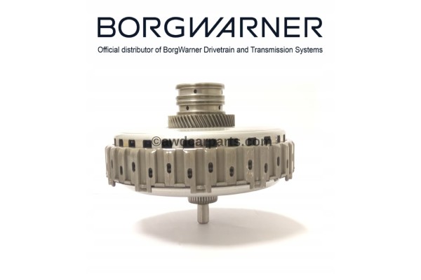 BorgWarner 203048 Gearbox Clutch Basket DQ381 0GC 141 029 H Part manufacturer BorgWarner