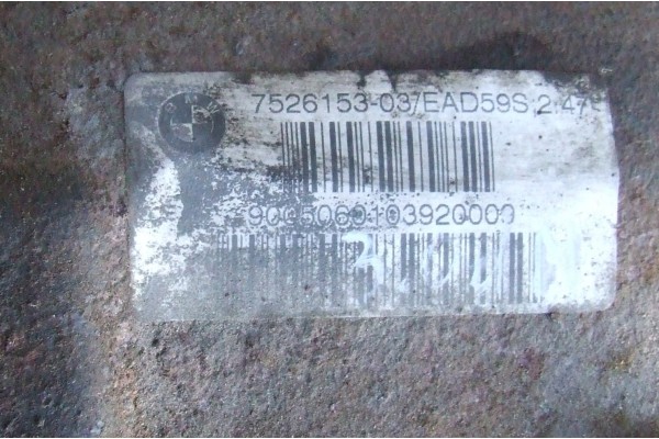 Puente diferencial trasero BMW E46 330d 2.47 D