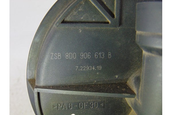 8D0906613B  VALVULA AIRE ADICIONAL AUDI A6 AVANT (4B5) 3.0 2002 8D0906613B 197815 AUDI - 1