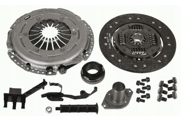 Sada spojky Sachs s dvouhmotovym setrvacnikem 240 mm Catalog number of the part 3000 970 072