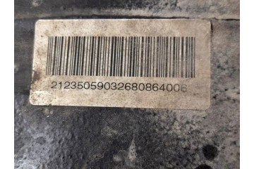 Reductor trasero MERCEDES-BENZ GLK (X204) 2123505903 2.14L diésel 125