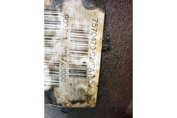 Rear differential BMW 5 E60 E61 7570470 Catalog number of substitutes PA160V265