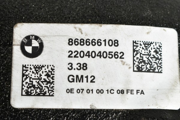 BMW X5 G05 X6 G06 X7 G07 REAR BRIDGE DIFFERENTIAL 8686661 DIFFERENTIAL DISMANTLING 3 38 Car type passenger cars