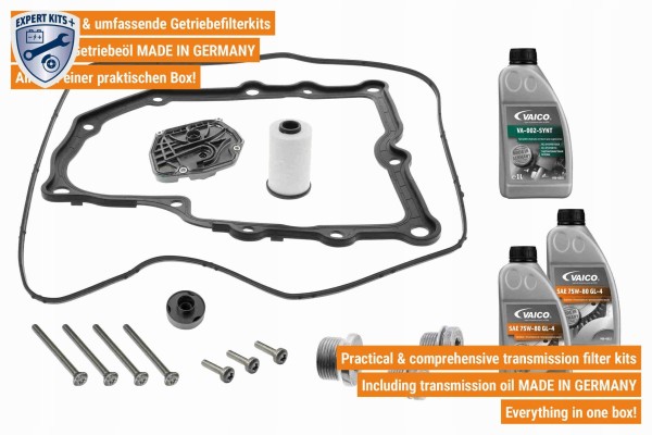 VAICO Automatic Transmission Oil Change Kit 3L Transmission for VW Catalog number of the part V10 5582