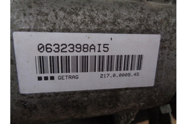 gearbox bmw e90 e91 e92 316i 318i 320i N43 Catalog number of the part 2170000945 GS6 17DG