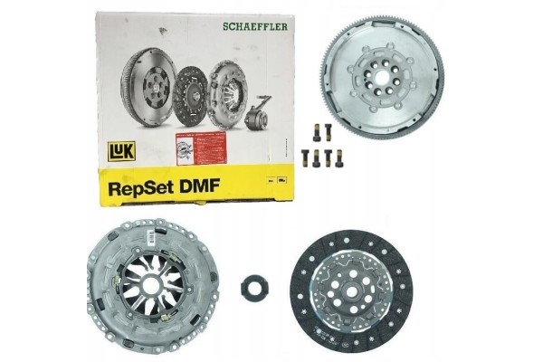 Schaeffler LuK 600 0146 00 CLUTCH TWO MASS WHEEL SET Quality of parts according to GVO Q original with factory logo OEM OES