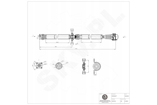 SKV Driveshaft OPEL Antara A CHEVROLET Captiva 20781756
