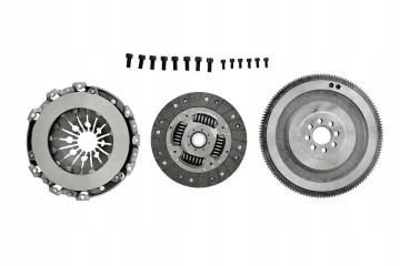 CLUTCH SET WITH SINGLE MASS WHEEL OPEL ENG 1 7CDTI Z17DTH ASTRA H 04 Quality of parts according to GVO P replacement with origin