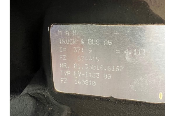 MAN TGM EURO 6 LIFT BRIDGE INSERT HY 1133 37 9 4 11 22 5 INCH Car type trucks