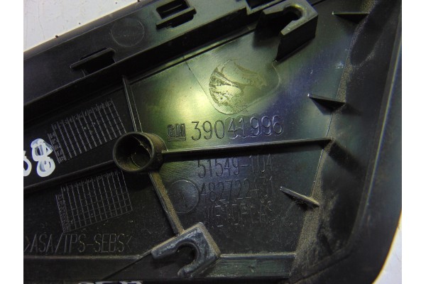 39041996 MOLDURAS DELANTERAS OPEL ASTRA K BERLINA 5P Dynamic Start/Stop 2015 39041996 199608 OPEL - 1