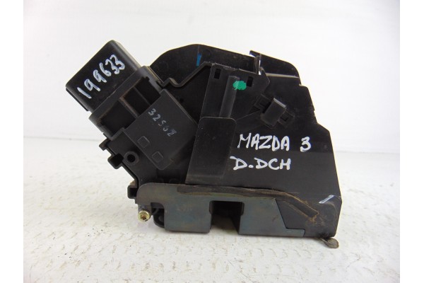 6 PIN CERRADURA PUERTA DELANTERA DERECHA MAZDA 3 BERLINA (BK) 1.6 CRDT  Active 2007 6 PIN 199633 MAZDA - 2