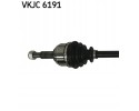 SKF VKJC 6191 HALF AXLE RENAULT MEGANE III SCENIC III PR 928MM Car type cargo vans passenger cars
