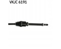 SKF VKJC 6191 HALF AXLE RENAULT MEGANE III SCENIC III PR 928MM Installation side front right