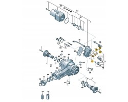 AUDI OE Original rear bridge sensors A4 A5 A6