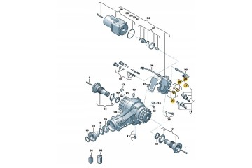 AUDI OE Original rear bridge sensors A4 A5 A6
