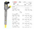 BOSCH INJECTOR CR ELECTROMAG ALFA MITO FIAT BRAVO DOBLO 500 LANCES Quality of parts according to GVO Q original with factory log