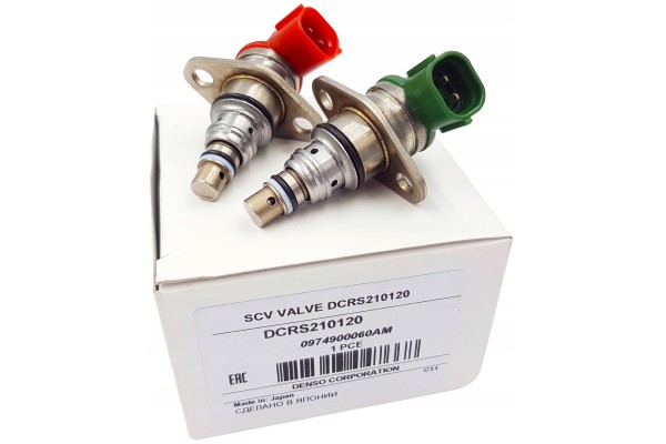 Denso DCRS210120 Pressure control valve common rail system Customs tariff code 84818079