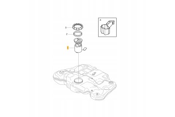FUEL PUMP 31372898 23432898 VOLVO S80 II V70 III XC70 XC60 II 2 0D 2 4D Car type passenger cars