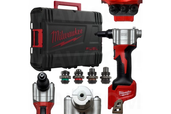 Milwaukee M12 BPRT 0X Cordless Riveter BODY Suitcase 4933464404