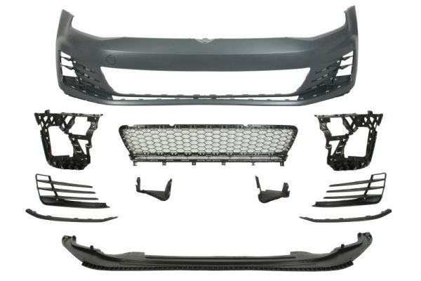 Front bumper GTI with spoiler mounting VW GOLF VII HB 08 12 03 17