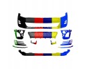 Front bumper GTI with spoiler mounting VW GOLF VII HB 08 12 03 17 Catalog number of the part 5510 00 9550900KP