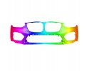 Bumper front LUXURY paintable BMW X3 G01 10 17 07 21 Part manufacturer Blic