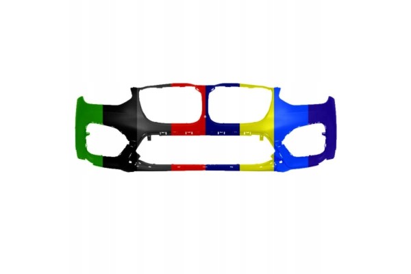 Bumper front LUXURY paintable BMW X3 G01 10 17 07 21 Catalog number of the part 5510 00 0097904PP
